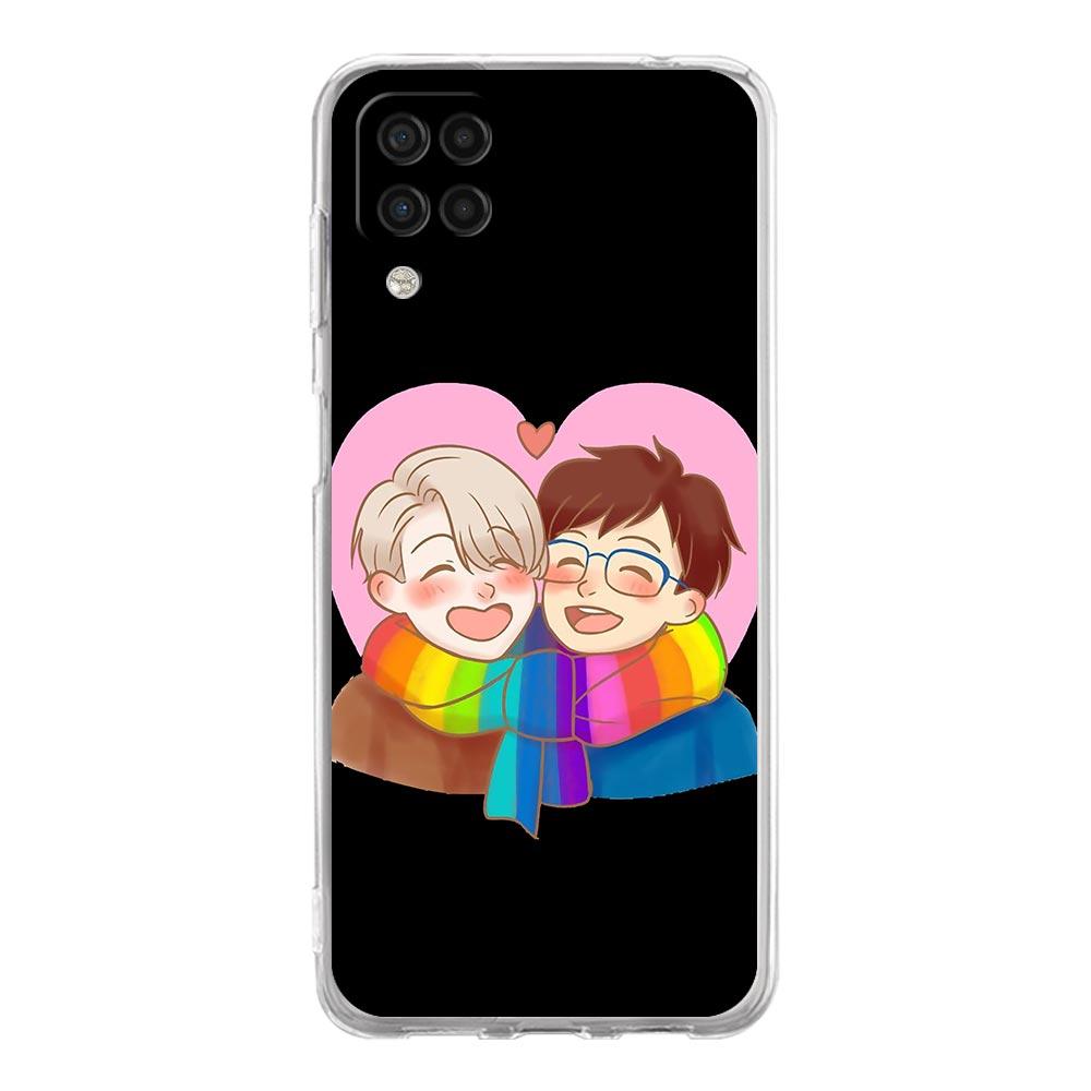 Husă de Telefon Curcubeu LGBT Gay Pentru Samsung Galaxy A51 A71 A21S A12 A11 A31 A41 A03S A13 A33 A73 A53 A52 A32 5G A23 Husă Moale Transparentă