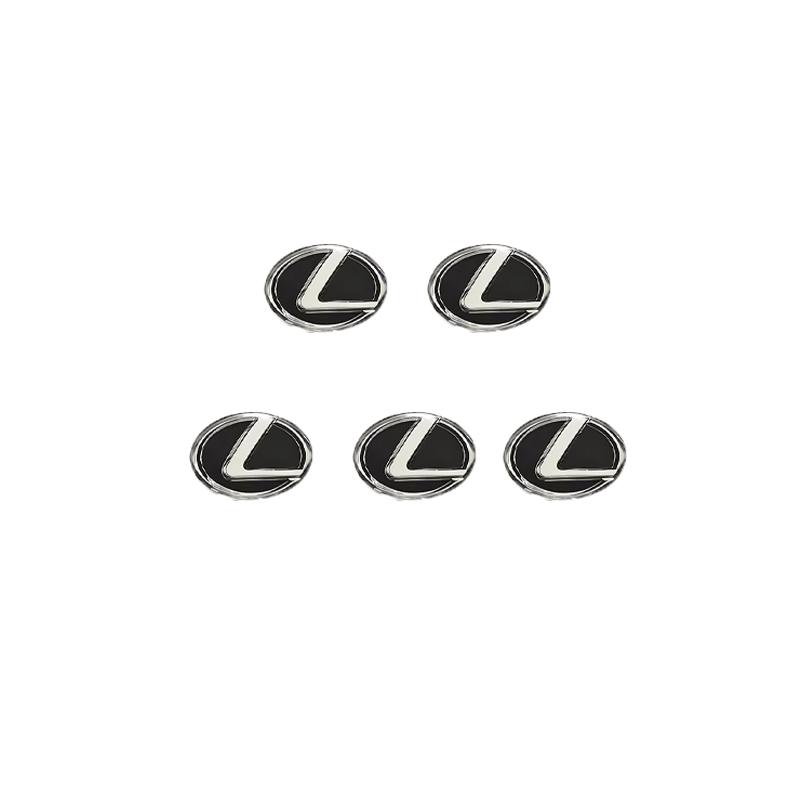 Car Remote Key Emblem Sticker Aluminum Keys Decoration Decal For Lexus F SPORT ES RX NX LS UX LM LX GX LC RZ IS CT GS RC HS SC