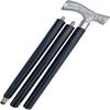 Pacific Marine  Brass Walking Stick Deluxe Walking Cane Beautiful Brass Silver Handle Walking Stick for Men and Women Gift