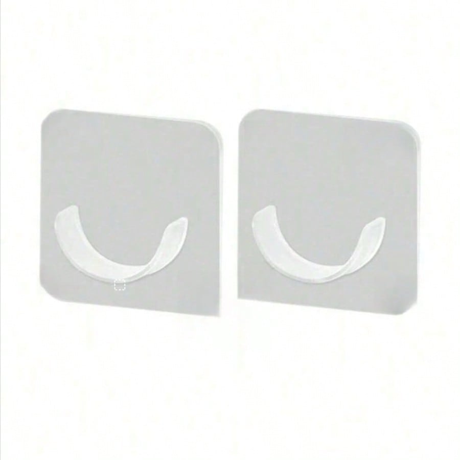 Strong Adhesive Wall Hooks - No Drilling Required, Easy Installation, Suitable For Kitchen, Bathroom, Bedroom