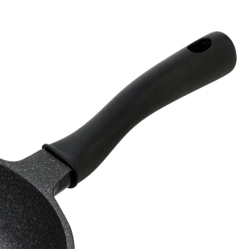 LIV PLUS 26cm Frying Pan, Gas Stove Only, Lightweight, Black, NM-382