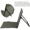 Ultra-lightweight Folding Chair, Adjustable, Ideal for Camping, Beach, Fishing and Road Trips - Sturdy Aluminum Frame
