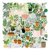 44 Plant Potted Graffiti Stickers Decorate Suitcase Guitar Notebook DIY Waterproof Stickers