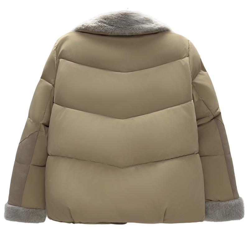 Fashion Winter Woman Parkas Loose Thick Warm Faux Fur Jackets Women's Coats