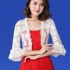Bolero Cardigan in Pizzo Slim Fit – Protezione Solare Estiva da Donna Design Traforato
