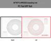 ZISIZ Thick Silicone Baking Kneading Mat