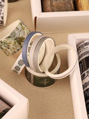36rolls/Box Vintage Washi Tape Set Masking Tape Paper Gift Decoration Back-To-School Gifts For Friends Stationery Washi Tape