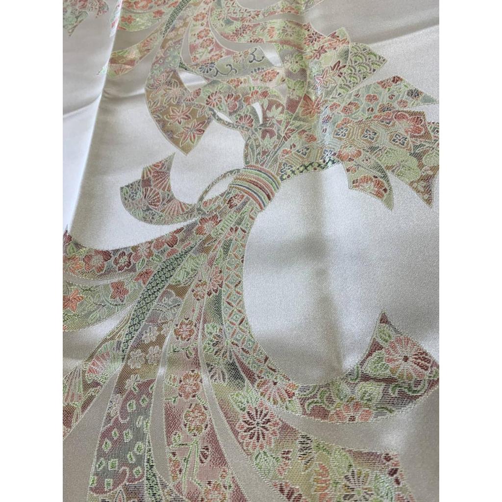 Used Japanese pattern: Aswan: Tabanoshi: Luxurious Japanese style: Fabric: Kimono: Obi: Japan