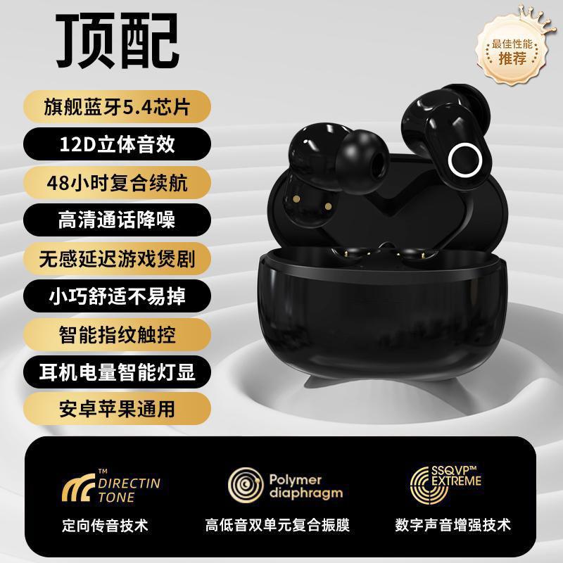 Wireless in-ear bluetooth headset mini sports noise reduction high sound quality universal long battery life