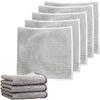 20pcs Non-Scratch Scrubbing Wire Dishwashing Rags, Microfiber Dish Cloths, Steel Wire Dish Towel, Resuable Dishwashing Rags for Wet and Dry