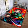 Anime-Inspired Carpet with Vibrant Sword Design - Home Decor Rug Suitable for use as an anti-slip for living room bedroom sofas