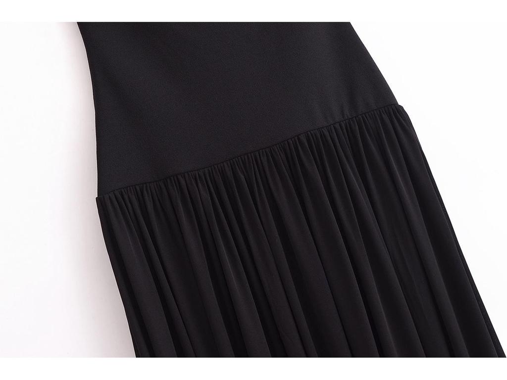 2025 Spring European & American Style Women's Strapless Slimming Dress