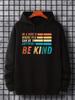 Men's Printed Drawstring Hoodie Sweatshirt