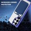 For Samsung Galaxy S25 Ultra Magnetic Case TPU + PC Phone Cover with Card Bag