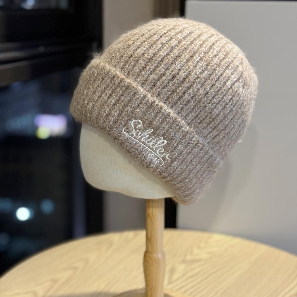 Korean Style Large Head Circumference Knitted Hat for Women in Winter Loose Ear Protection Face Small Warm Thick Wool Hat Cold Protection Pile Hat