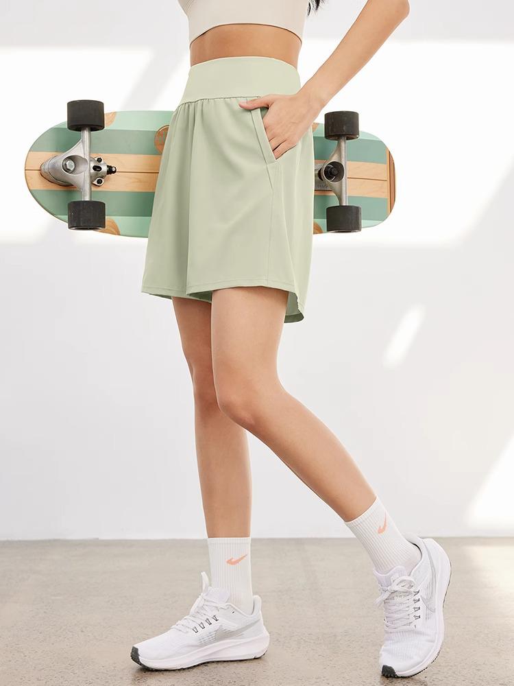 Women's Quick-Dry High-Waist Yoga Shorts - Breathable & Tummy-Control