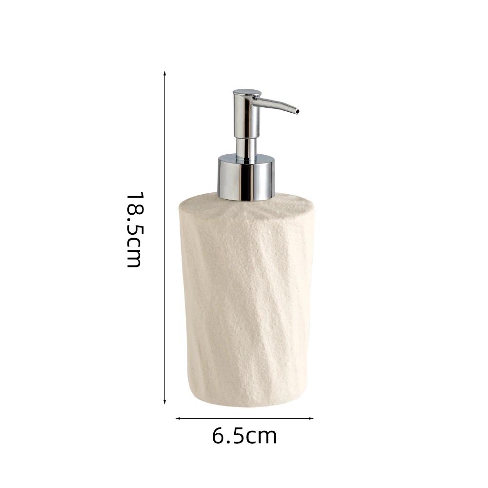 340ml Creative Resin Soap Dispenser lotion Bottle Hotel Luxury Press Bottle Shampoo Shampoo Shower Gel Split Bottle dispenser