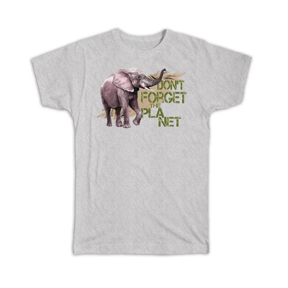 Gift T-Shirt : Elephant Nature Eco Ecology Wild Animals Wildlife Fauna Safari 4XL