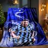 Inter Milan Star Lautaro Blanket Lightweight Ideal Bedding Blanket Perfect for Travel, Camping, Living Rooms, Offices, Sofas, Fan Christmas gift
