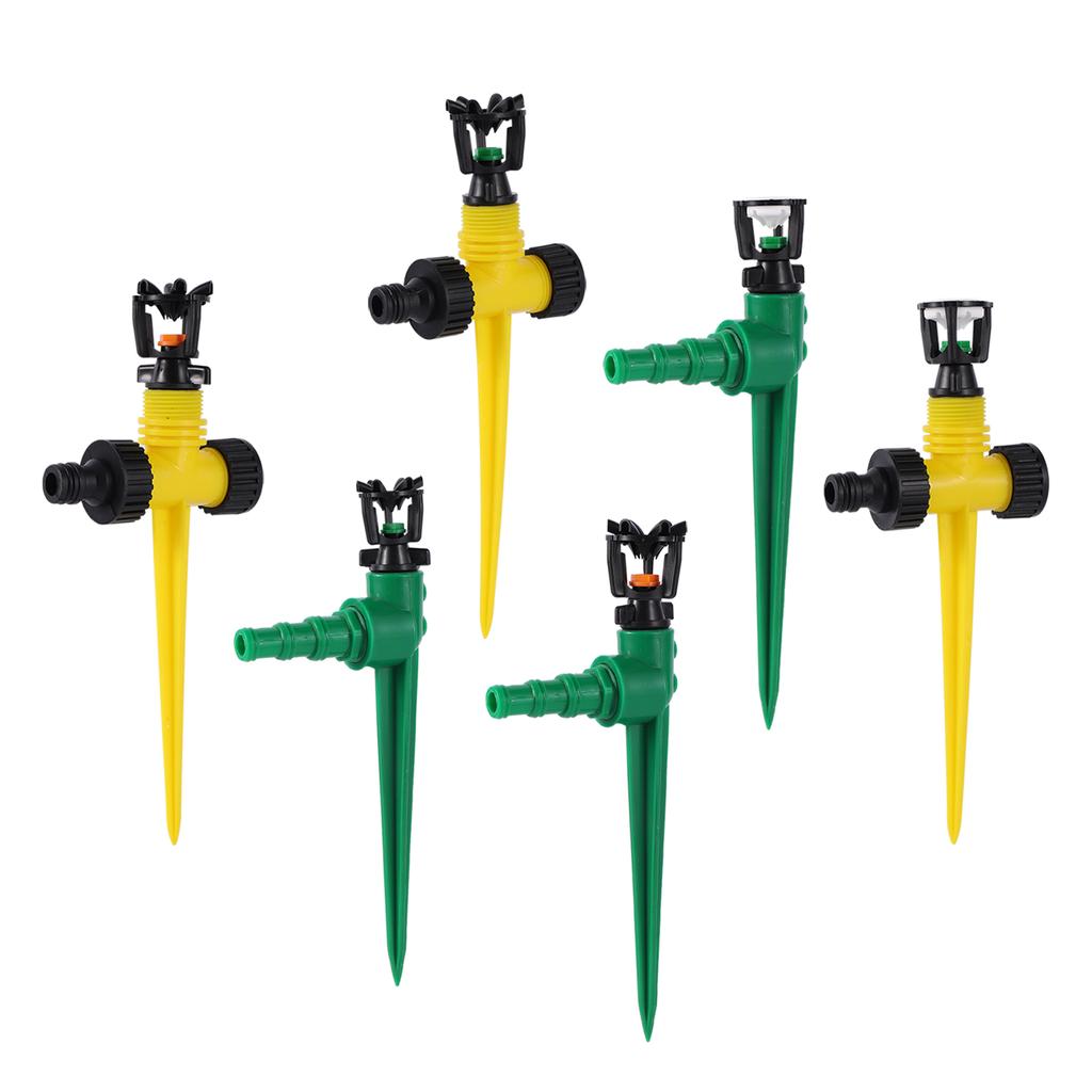 Farm Irrigation Sprinkler 1/2" Male Thread Nozzle 360 Degree Scattering Garden Lawn Rotating Sprinkler Watering Irrigation