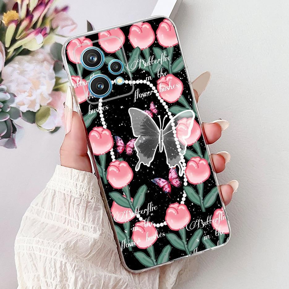 For Realme 9 Pro Plus Case RMX3392 Luxury Fashion Painted Cover Soft Slim Phone Case For Realme 9 Pro Realme9 Pro+ Fundas Bumper