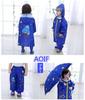 AOIF Top and Bottom Rain Kids Elementary School School 204610 Children's Raincoat, Set, Gear, Rainwear, Boys, Girls, Students, Raincoat,
