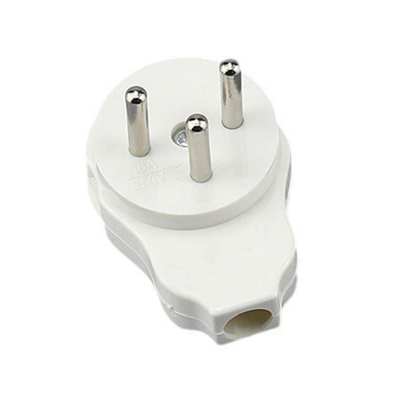 A58Z Israeli Plug Israeli 16A Butt Plug Israeli Male Plug Cylindrical Butt Plug EU Plug