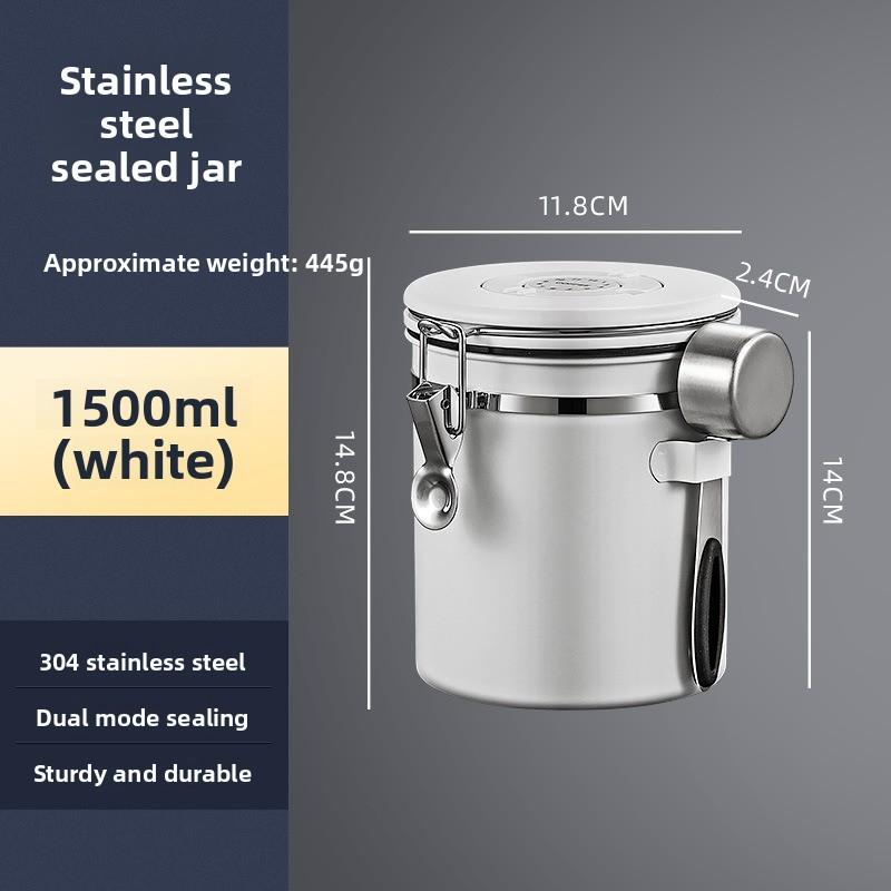 Coffee Bean Storage Container, Coffee Powder Sealed Container, Storage Container, Storage for Coffee Beans