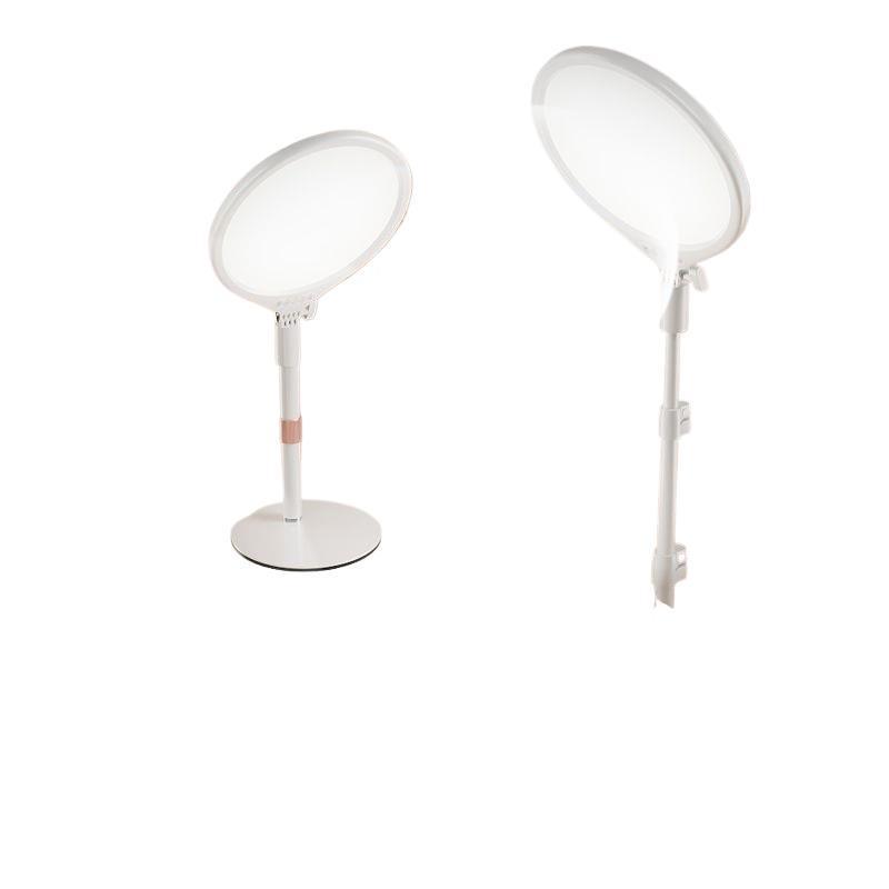 LED Shadowless Desktop Beauty Light: Full Screen Round Flat Panel for Indoor Photography
