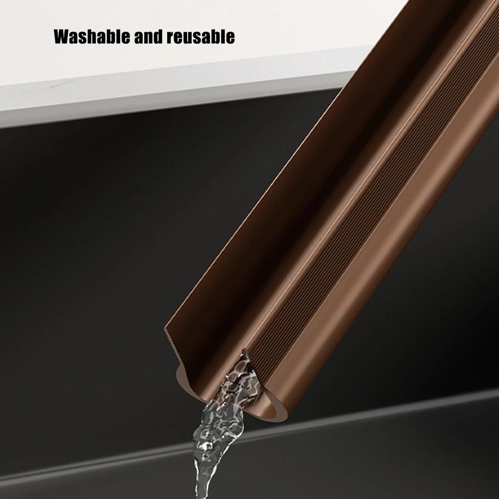 New PVC Flexible Door Bottom Sealing Strip Under Door Draft Stopper Sealing Strip OundProof Gasket Weatherstrip Draft Guard