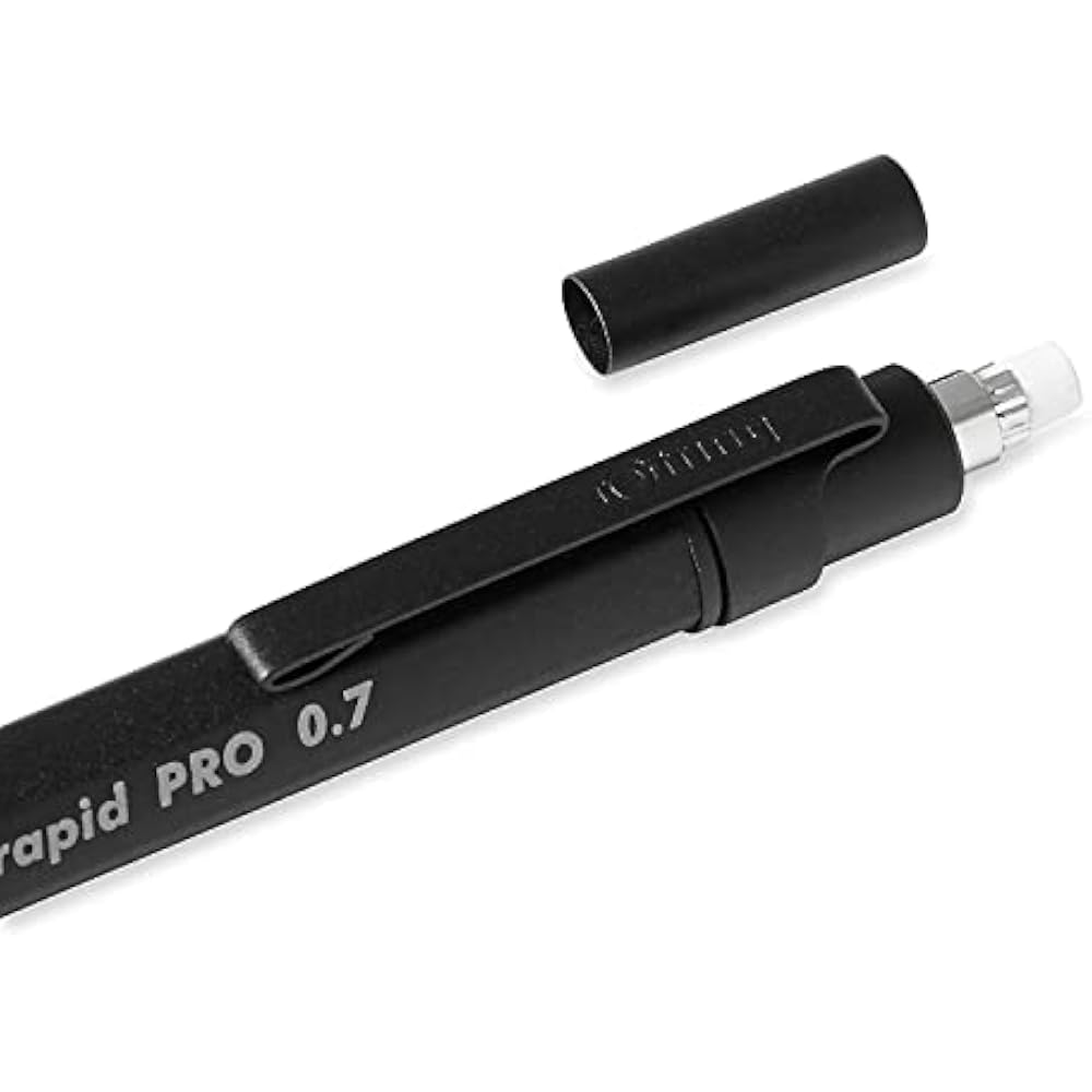 Rottling Mechanical Pencil Rapid Pro 0.7mm Black 1904-257 [Genuine Japanese]