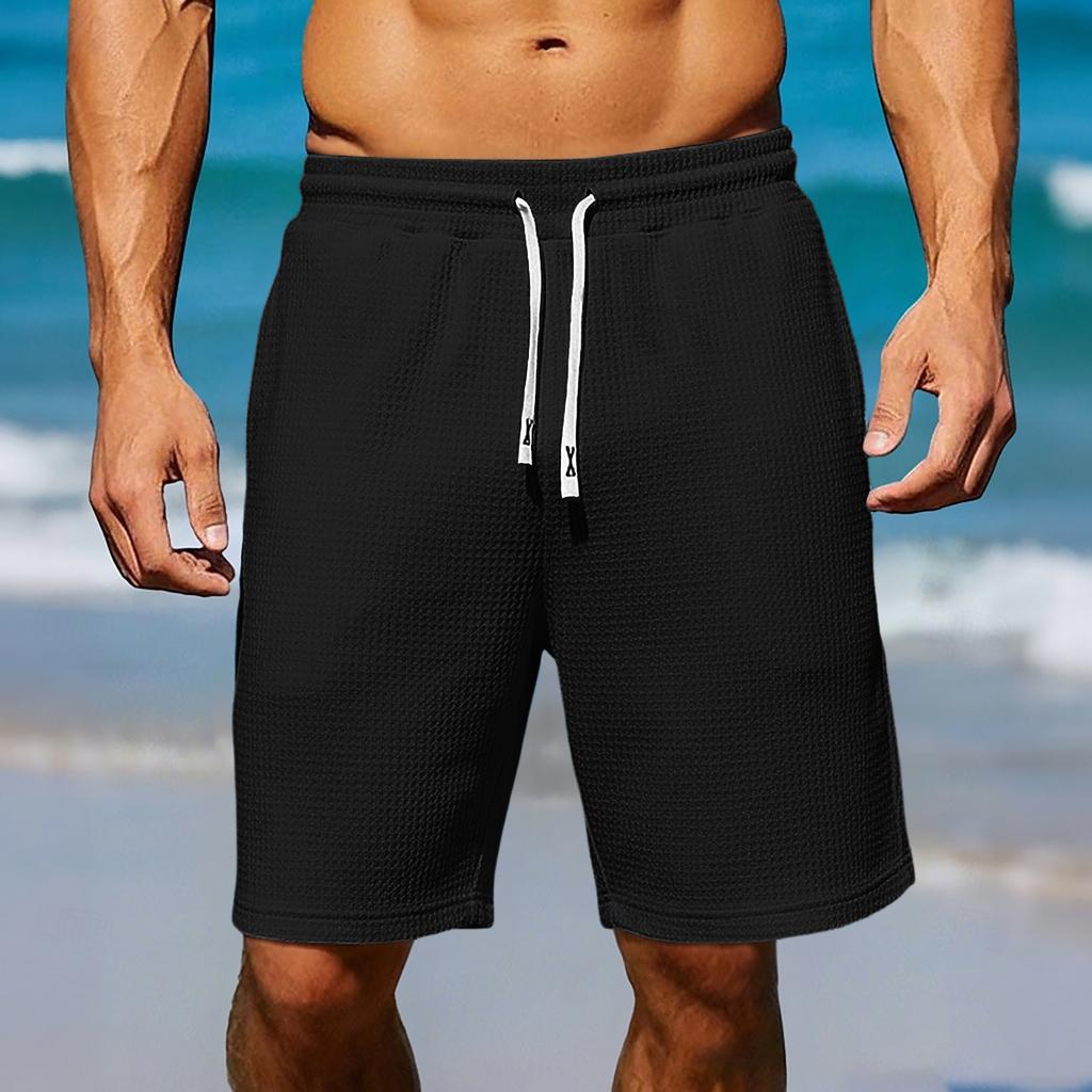Herren Freizeit Badehose mit Kordelzug