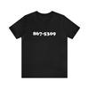 867-5309 T-shirt, Classic Rock, Lied, 8675309, 80s, Telefooncadeau, 80s Hits, 80s hits, Grappig, Jenny's Nummer, 80s Muziekcadeau, Grappig T-shirt