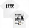 Rosalía Rosalia LUX Albumturné 2026 Grafisk 100% Bomull Unisex T-shirt Y2k Hip Hop-stil Sommar Herr Kortärmad T-shirt Present till Fan