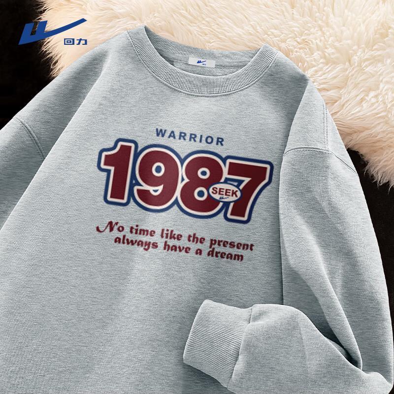 Warrior Men s Loose Fit Crewneck Sweatshirt M