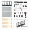 DIY Soldering Practice Kit 4-Digit Digital Light Bar Clock Kit with Lighting Adjustment Soldering Projects DIY Electronic Kits
