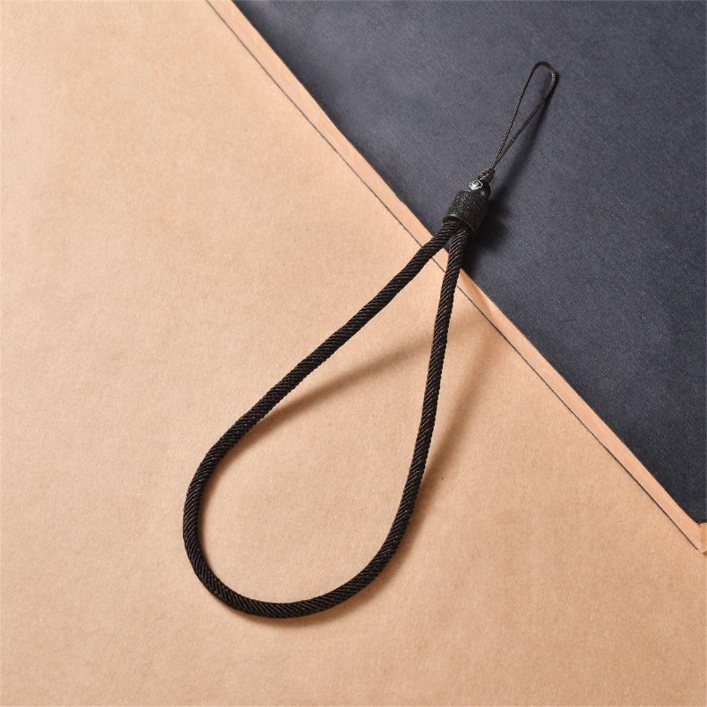 

Badge Holder Mobile Phone Ring Mobile Phone Strap Phone Lanyard Sandalwood Lanyard Keycahin Lanyard 24cm Coffee