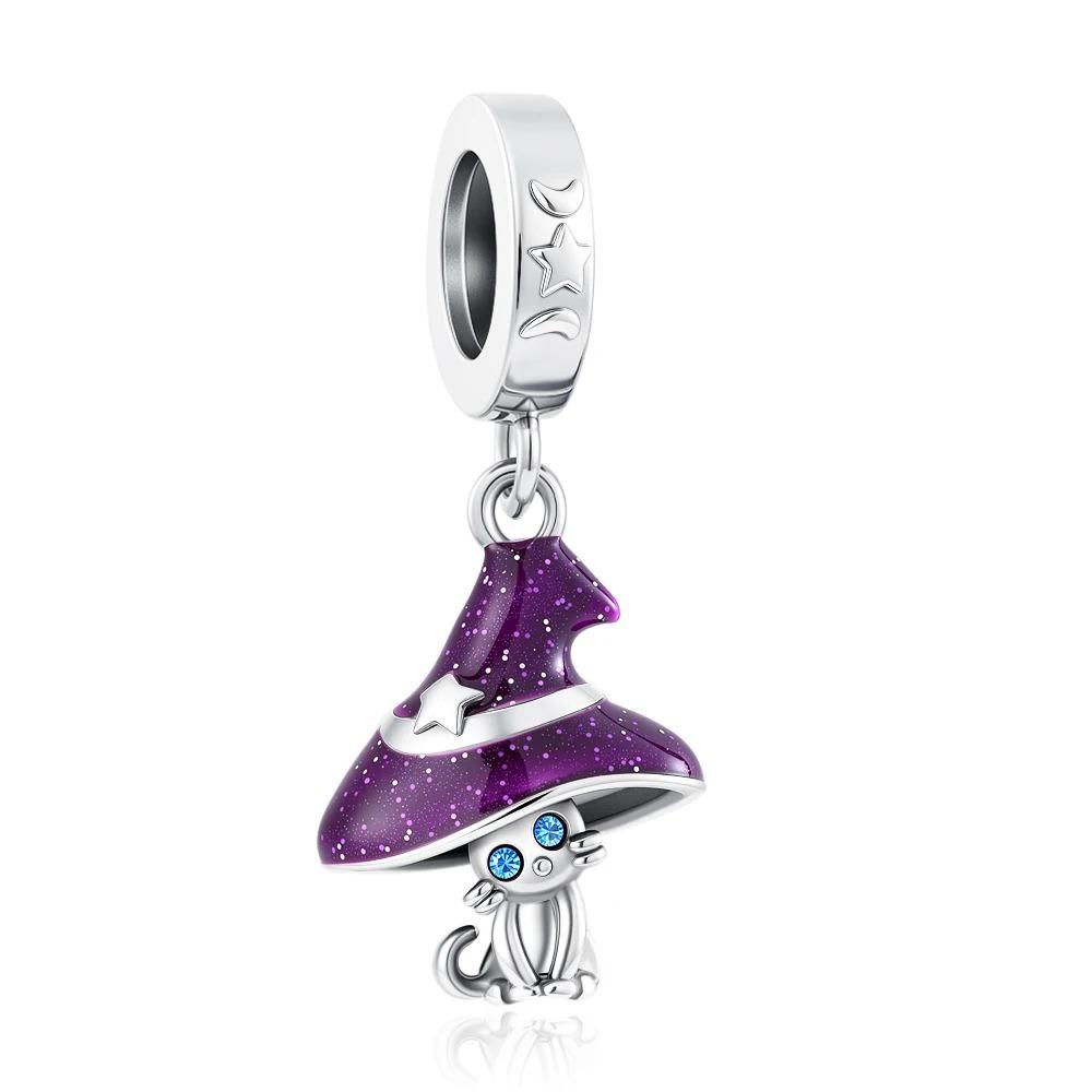 Miniso Disney Christmas Eve Silver 925 Bracelet with Poker Jack Skull Beads Charm for Women Jewelry