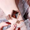 Ladies Watch Rhombus Dial Ladies Watch Casual Fashion Quartz Watch Fashion Calendar Large Dial