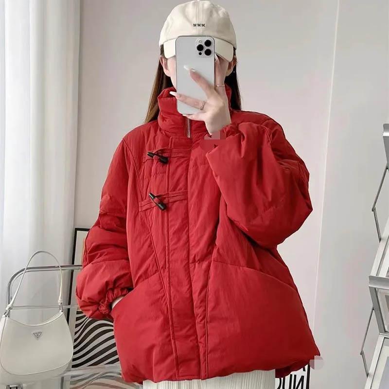 Coat for Women Fleece Thickened Plush Winter Double Layer Turtleneck Windbreaker Oversize Casual Jacket