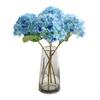 Silk Hydrangea Flowers - Decorative Artificial Ornaments for Weddings, Available in 24 Colors