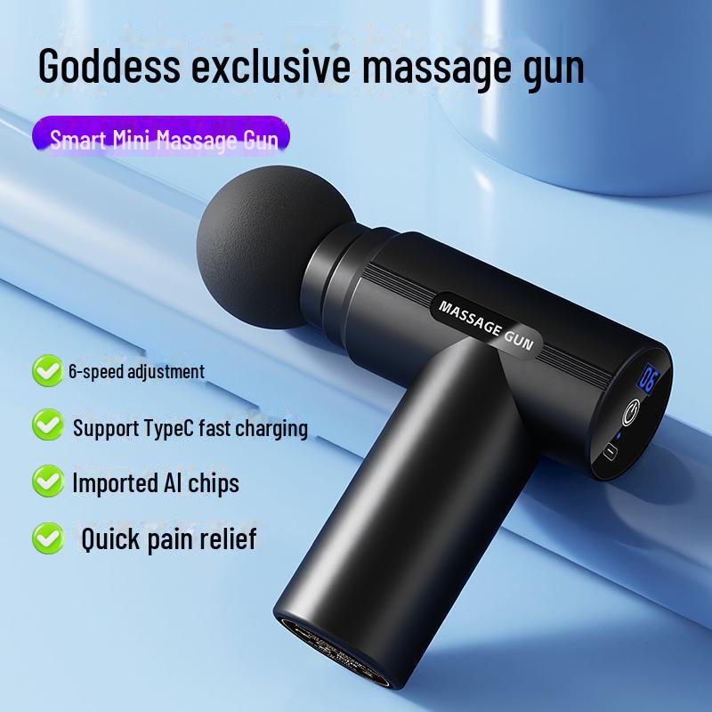 2024 Mini Digital Display Muscle Massager - Electric Fascia Gun for Men and Women