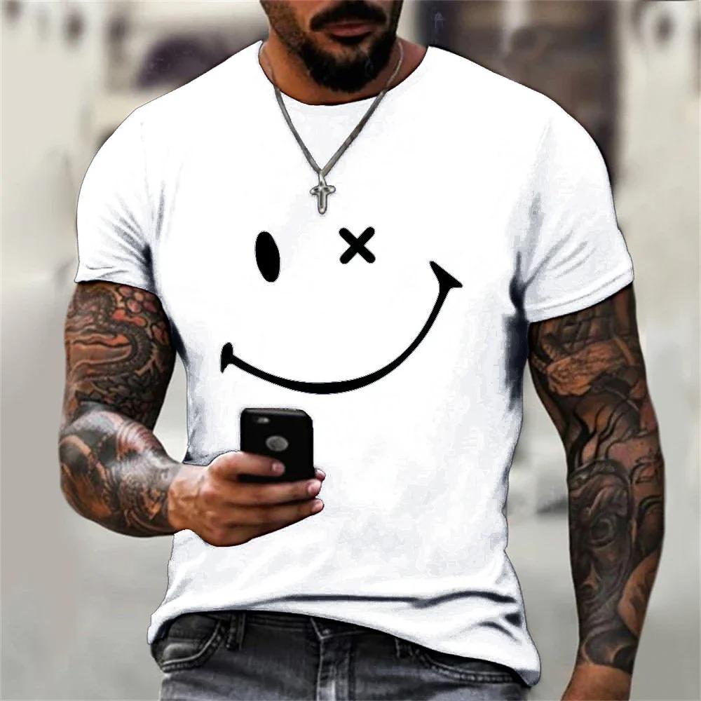 2024 Printed T-shirt Summer Hip Hop Sports Bottom Short Sleeve Flying Boar Spoof Creative Clothing for Men and Women