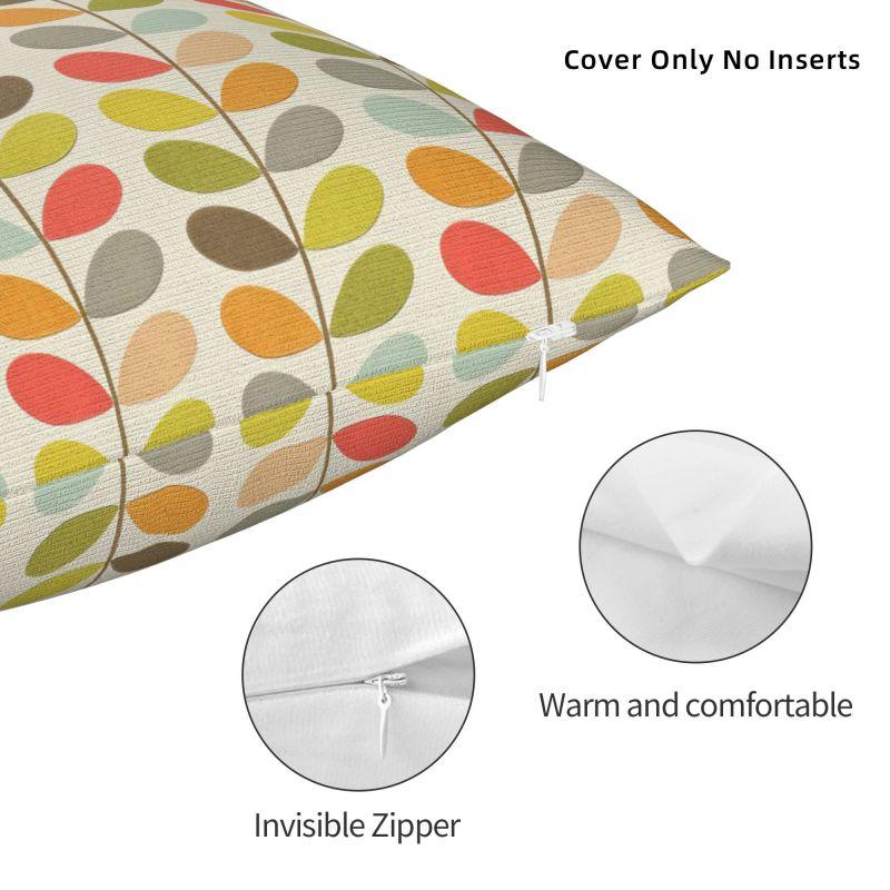 Custom Fashion Orla Kiely Cushion Covers 45X45Cm Velvet Scandinavian Flowers Multi Stem Throw Pillow For Sofa Square Pillowcase