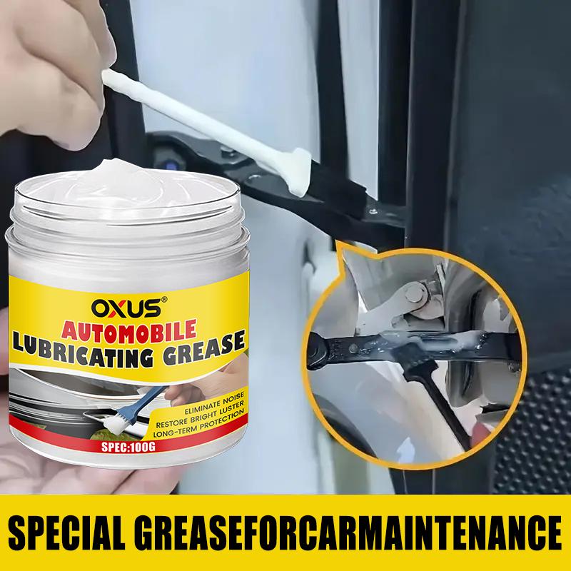 Grasso Lubrificante per Guide Tetto Apribile Auto 100g Olio Lubrificante Bianco per Auto Grasso Manutenzione Meccanica Rumori Anomali Portiere Olio Antiruggine