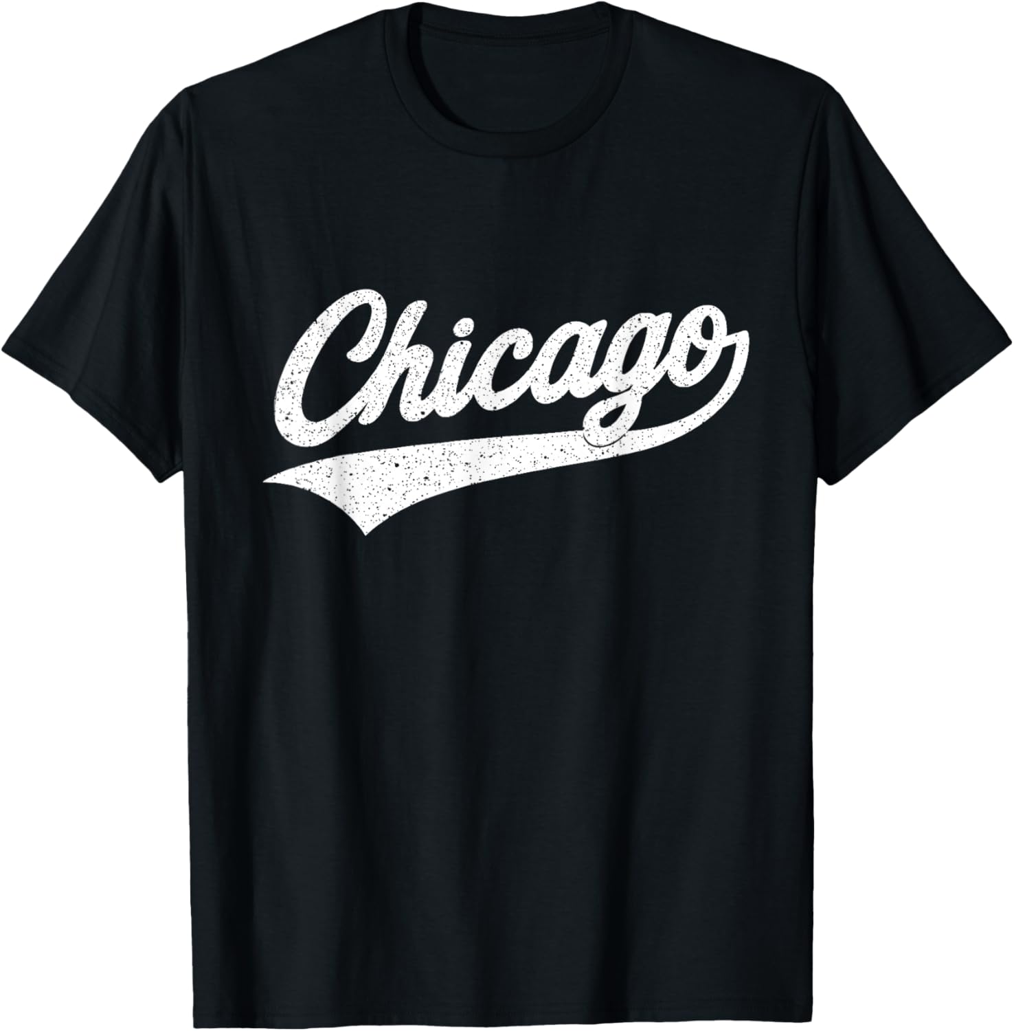 Retro Vintage Chicago Text Men Women Boy Girl T-Shirt S разноцветный