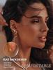 Kolip 15 Pairs Flat Back Stud Earrings for Women Men, Hypoallergenic Steel Earrings Set