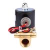 12V 1/2\\\" Normal Closed Electric Solenoid Valve for Water  Fuels Gas