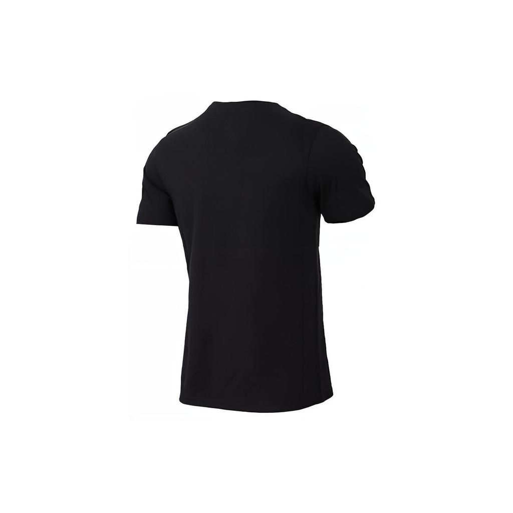 Jordan T Shirts Men's Black Crew Neck Moderate Straight Fit AJ1159-010