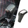 Carbon Fiber Gear Shifter Knob Decor Cover Trim Frame for 4runner TRD 2010-